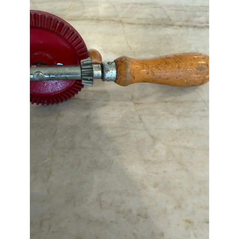 Stanley egg beater Red & Brown Hand Drill One Size